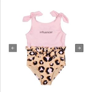 Shade critters influencer toddler swimsuit